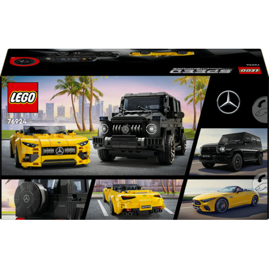 LEGO® 76924 Speed ​​​​Champions -autot Mercedes-AMG G 63 ja Mercedes-AMG SL 63