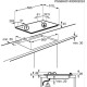 Electrolux EGS6436RK musta sisäänrakennettu kaasu 4 vyöhykettä