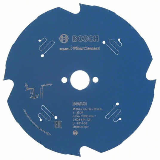 Bosch 2 608 644 121 pyörösahanterä 16 cm 1 kpl