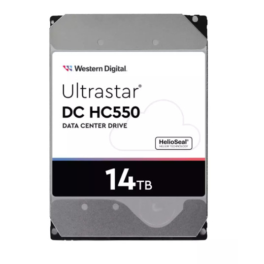 Western Digital Ultrastar DC HC550 -kiintolevyasema 14TB