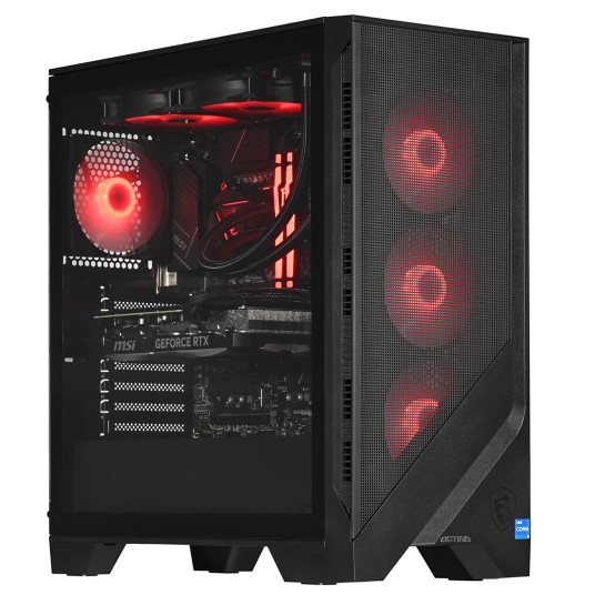 Actina 5901443346548 PC Intel® Core™ i5 i5-14600KF 32 GB DDR5-SDRAM 1 TB SSD NVIDIA GeForce RTX 4070 SUPER "Midi Tower" Musta