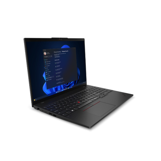 Kannettava tietokone Lenovo ThinkPad L16 Gen 1 | Juoda | 16 " | IPS | WUXGA | 1920 x 1200 taškų | Anti-glare | Intel Core U7 | 155U | 16 GB | SO-DIMM DDR5 | SSD 512 GB | 21L30031MX | Windows 11 Pro