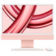 iMac 24" 4.5K Retina, Apple M3 8C suorittin, 10C näytönohjain/8GB/512GB SSD/Pink/SWE