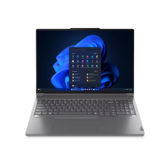 Kannettava tietokone Lenovo | ThinkBook 16p Gen 5 | Storm Grey | 16 " | IPS | WQXGA | 2560 x 1600 pixels | Anti-glare | Intel Core i7 | i7-14650HX | 32 GB | SO-DIMM DDR5 | SSD 1000 GB | NVIDIA GeForce RTX 4060 | GDDR6 | 8 GB | Windows 11 Pro