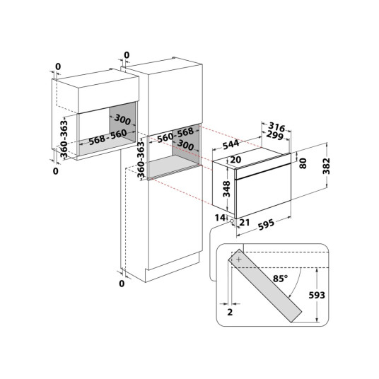 Mikroaaltouuni Whirlpool MBNA920B