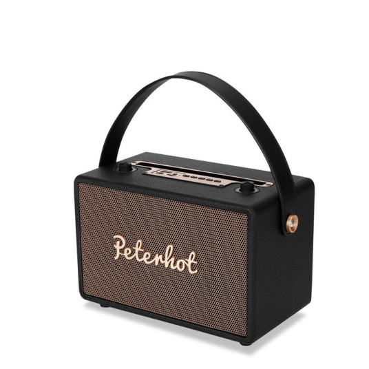 Peterhot A105 Kannettava kaiutin / karaokejärjestelmä Bluetooth / USB / SD-kortti / AUX
