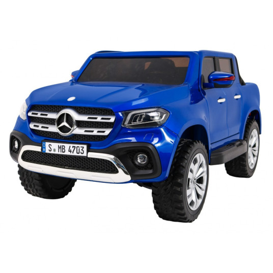 Sähköauto Mercedes Benz X-Class MP4 maalattu, sininen