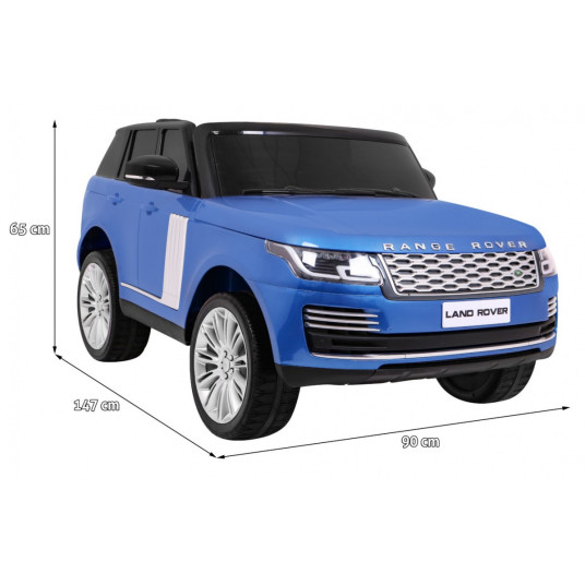 Sähköauto Range Rover HSE, maalattu siniseksi