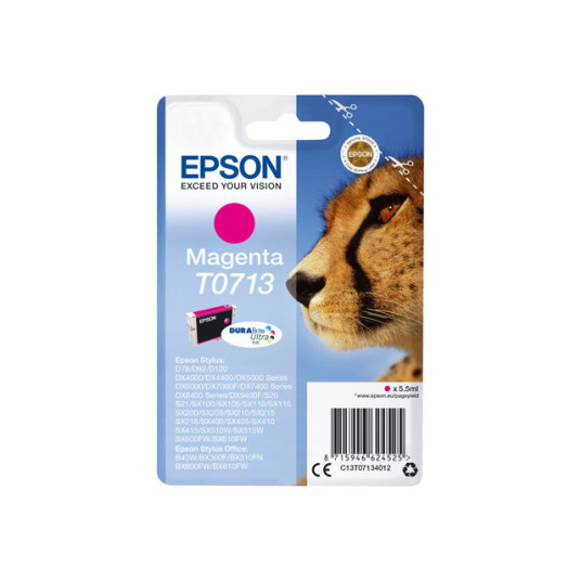 EPSON T0713 mustekasetti Magenta 6 ml