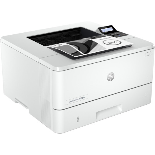 HP LaserJet Pro 4002dn -tulostin, Mustavalkoinen, Tulostin pienille ja keskisuurille yrityksille, Tulostus, Kaksipuolinen tulostus; Nopea ensimmäisen sivun tulostusnopeus; Energiatehokas; Kompakti koko; Vahva suojaus.