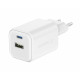" Swissten Travel Charger GaN USB-C/PD USB-A/18W QC/45W