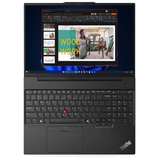 Kannettava tietokone Lenovo ThinkPad E16 G2 21MA0021PB W11Pro Ultra 5 125U/16GB/512GB/INT/16.0 WUXGA/Graphite Black/1YR Premier Support + 3YR OS + CO2 Offset