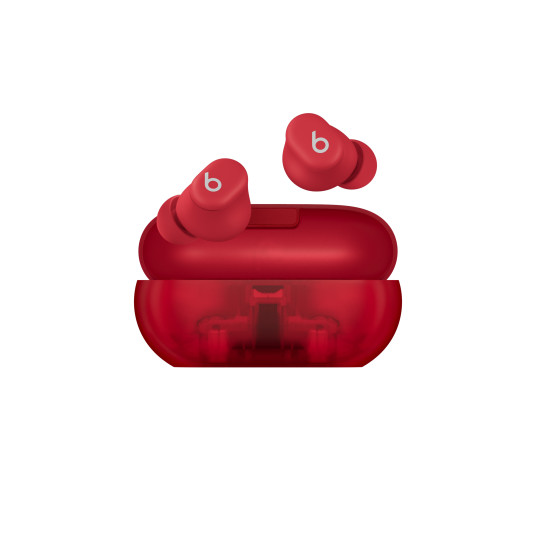Kuulokkeet Beats Solo Buds - True Wireless Earbuds - Transparent Red MUW03ZM/A