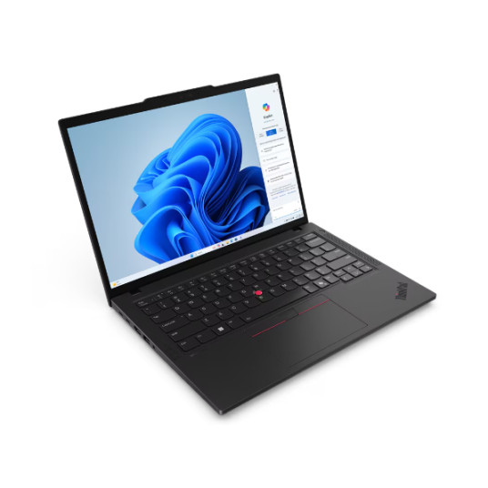 Lenovo ThinkPad T14 Gen 5 14 WUXGA ULT7-155U/32GB/1TB/Intel Graphics/WIN11 Pro/ENG taustavalaistu kbd/LTE päivitettävissä/3Y takuu | Lenovo