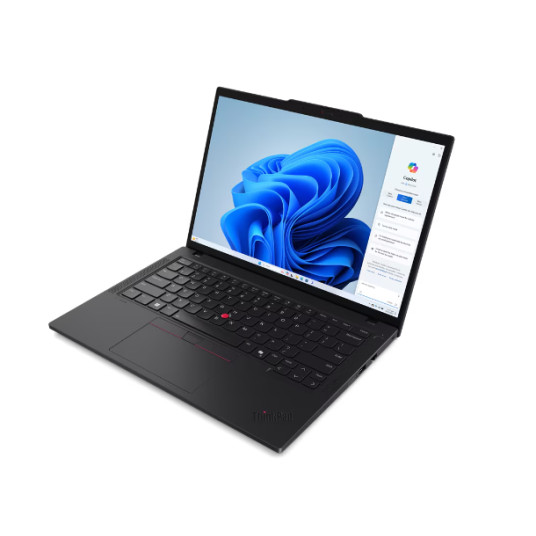 Lenovo ThinkPad T14 Gen 5 14 WUXGA ULT7-155U/32GB/1TB/Intel Graphics/WIN11 Pro/ENG taustavalaistu kbd/LTE päivitettävissä/3Y takuu | Lenovo