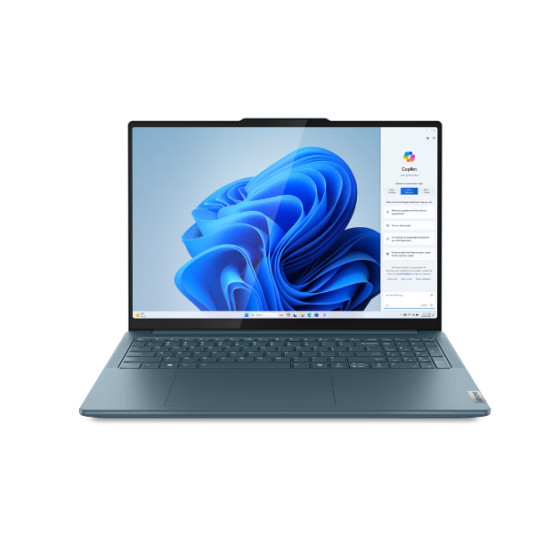 Lenovo | Yoga Pro 9 16IMH9 | Tidal Teal | 16 " | 3200 x 2000 pikseliä | Heijastamaton | Intel Core i7 | 155H | 16 GB | Juotettu LPDDR5x | SSD 1000 GB | NVIDIA GeForce RTX 4060 | GDDR6 | 8 GB | Window