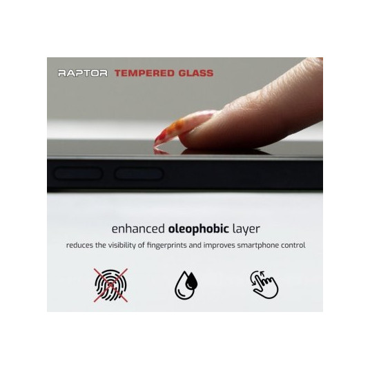 Swissten Raptor Diamond Ultra Clear Full Face karkaistu lasi Xiaomi 13T: lle