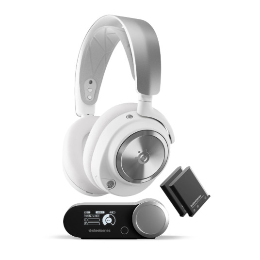 Kuulokkeet SteelSeries Gaming Arctis Nova Pro White