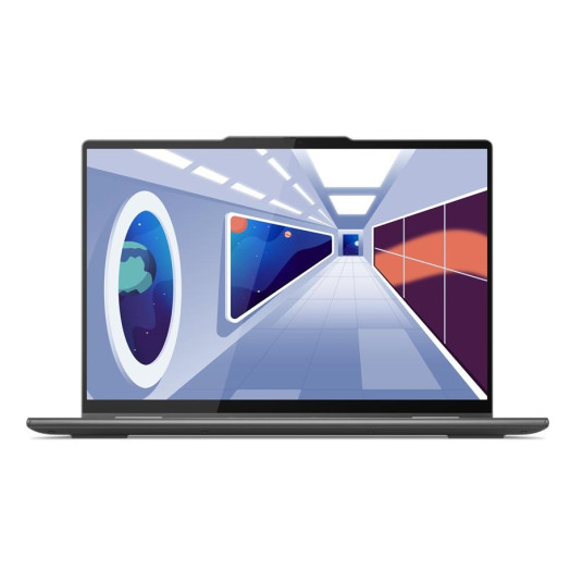 Kannettava tietokone Lenovo Yoga 7 14ARP8 Ryzen 5 7535U 14" WUXGA OLED 400nits Kiiltävä 60Hz 16GB LPDDR5-6400 SSD512 Radeon 660M Graphics Win11 Storm Grey