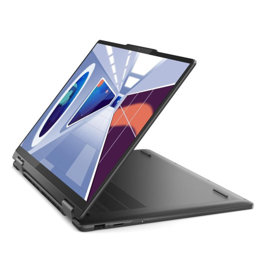 Kannettava tietokone Lenovo Yoga 7 14ARP8 Ryzen 5 7535U 14" WUXGA OLED 400nits Kiiltävä 60Hz 16GB LPDDR5-6400 SSD512 Radeon 660M Graphics Win11 Storm Grey