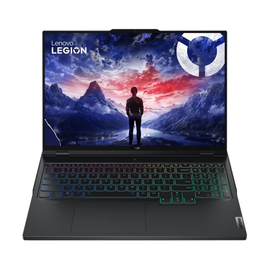 Kannettava tietokone Lenovo Legion Pro 7 16IRX9H i9-14900HX 16" WQXGA IPS 500nits 500nits AG 240Hz 32GB DDR5 5600 SSD1TB GeForce RTX 4090 16GB NoOS Eclipse Musta