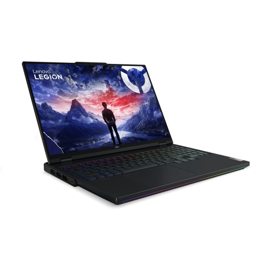 Kannettava tietokone Lenovo Legion Pro 7 16IRX9H i9-14900HX 16" WQXGA IPS 500nits 500nits AG 240Hz 32GB DDR5 5600 SSD1TB GeForce RTX 4090 16GB NoOS Eclipse Musta