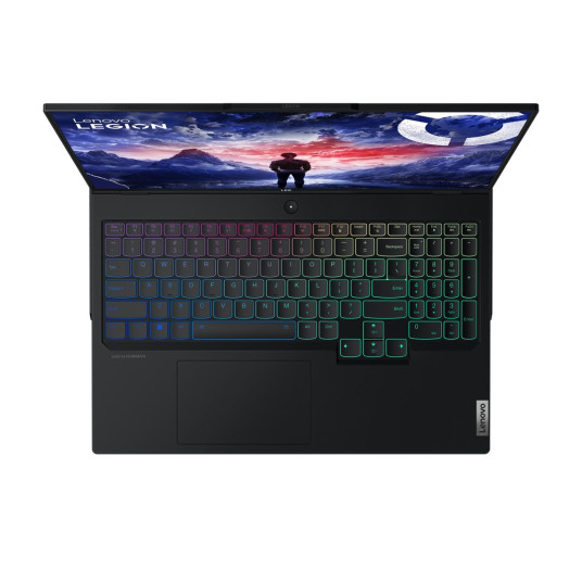 Kannettava tietokone Lenovo Legion Pro 7 16IRX9H i9-14900HX 16" WQXGA IPS 500nits 500nits AG 240Hz 32GB DDR5 5600 SSD1TB GeForce RTX 4090 16GB NoOS Eclipse Musta