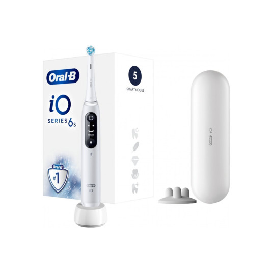 " Braun Oral-B iO6-sarjan sähköhammasharja, valkoinen