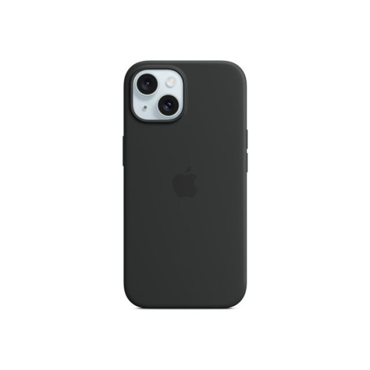 Puhelin kotelo Apple iPhone 15 Silicone Case with MagSafe Black