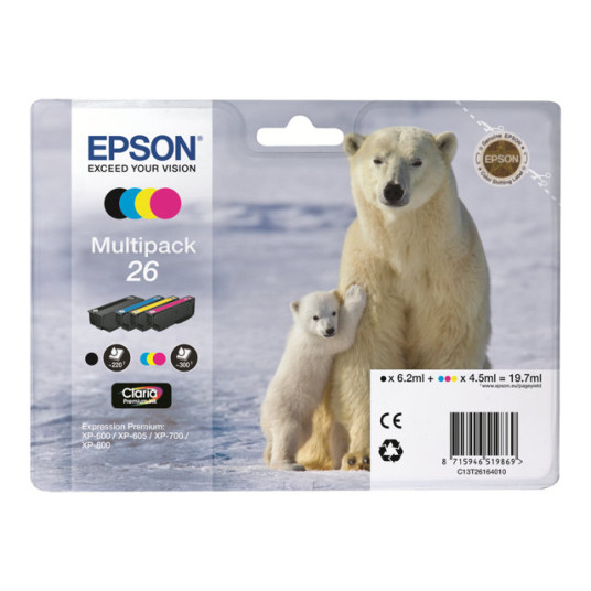 EPSON 26 Ink Crtg (REUR) (SECONDHAND)