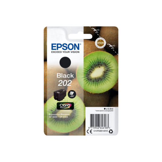 EPSON Singlepack Black 202 Kiwi