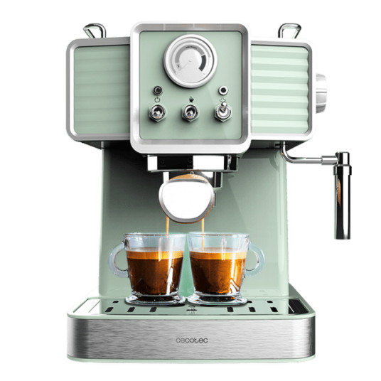 " Kahvikytkimet Cecotec Power Espresso 20 vaaleanvihreä