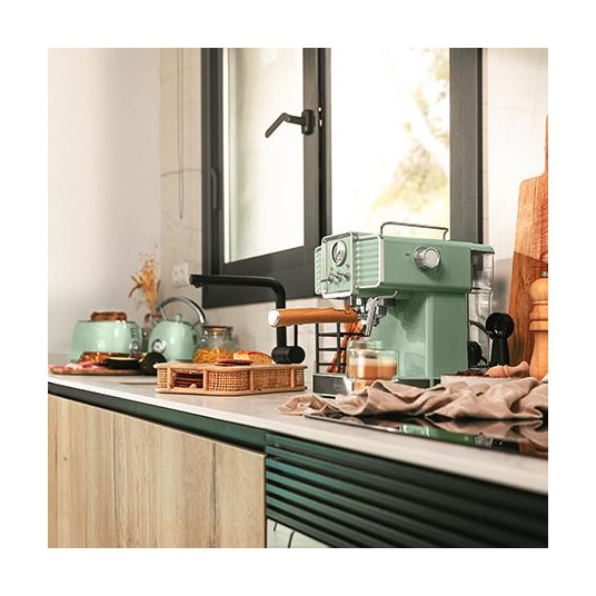 " Kahvikytkimet Cecotec Power Espresso 20 vaaleanvihreä