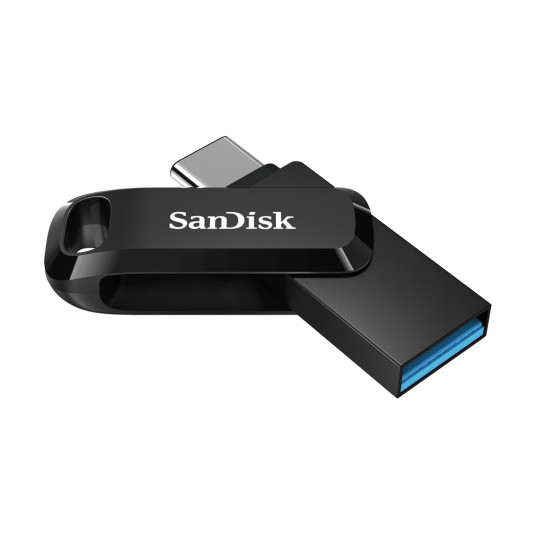 SanDisk Ultra Dual Drive Go USB-muistitikku 512 GB USB Type-A / USB Type-C 3.2 Gen 1 (3.1 Gen 1) Musta