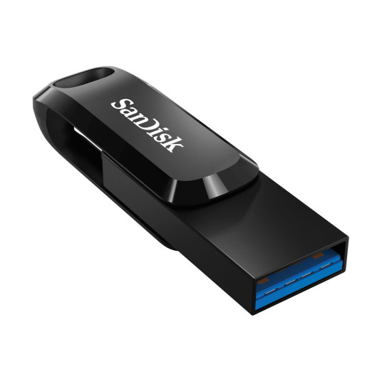 SanDisk Ultra Dual Drive Go USB-muistitikku 512 GB USB Type-A / USB Type-C 3.2 Gen 1 (3.1 Gen 1) Musta