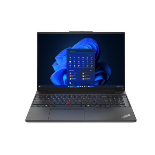 Lenovo ThinkPad E16 Gen 2 16 WUXGA AMD R7 7735HS/16GB/512GB/AMD Radeon 680M/WIN11 Pro/ENG taustavalaistu kbd/Musta/FP/2Y takuu | Lenovo