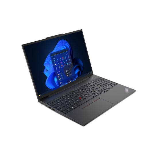 Kannettava tietokone Lenovo ThinkPad E16 Gen 2 16 WUXGA AMD R7 7735HS/16GB/512GB/AMD Radeon 680M/WIN11 Pro/Nordic Backlit kbd/Musta/FP/2Y Takuu | Lenovo