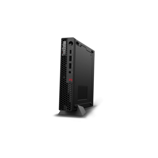 Lenovo ThinkStation P3 Workstation, Tiny, Intel Core i7, i7-13700, Sisäinen muisti 16 Gt, SO-DIMM, SSD 512 Gt, Intel UHD Graphics 770, Ei optista asemaa, Näppäimistön kieli englanti, Windows 11 Pro, Takuu 36 kuukautta )