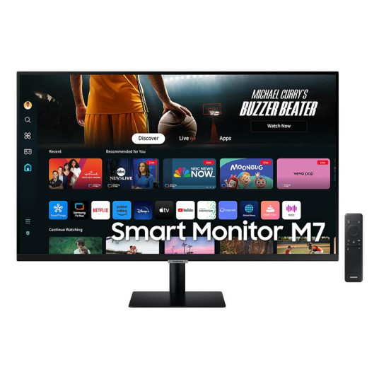 32" Samsung Smart M7 UHD UHD USB-C -näyttö