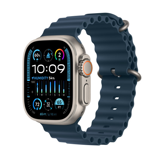 Älykello  Apple Watch Ultra 2 GPS + Cellular, 49mm Titanium Case with Blue Ocean Band MREG3UL/A