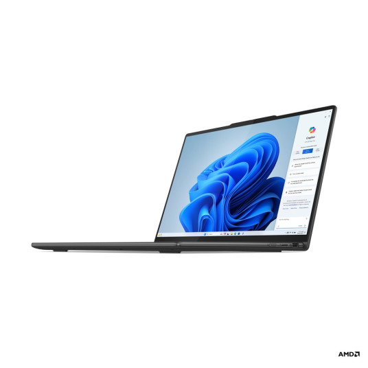 Kannettava tietokone Lenovo Yoga 7 2-in-1 14AHP9 Ryzen 7 8840HS 14" WUXGA OLED 400nits kiiltävä 16GB LPDDR5x-6400 SSD512 Radeon 760M grafiikka Win11 Storm Harmaa