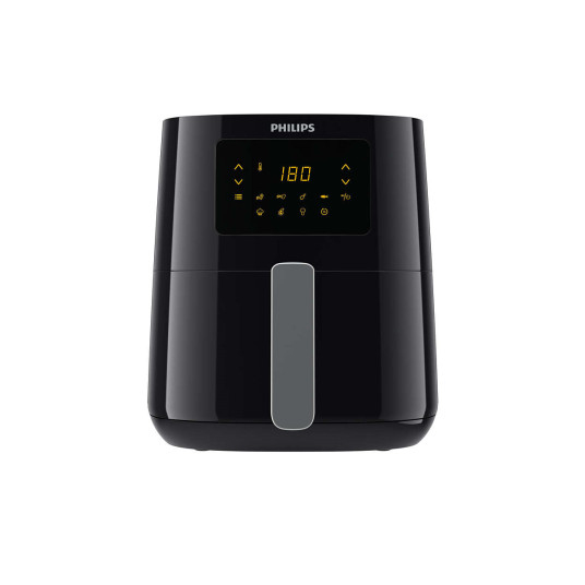 Philips Air Fryer HD9252/70 teho 1400 W, kapasiteetti 4,1 l, musta/hopea