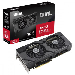 Asus AMD Radeon DUAL-RX7700XT-O12G -näytönohjain