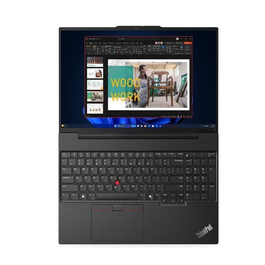 Kannettava tietokone ThinkPad E16 G2 21M5002CPB W11Pro 7735HS/16GB/512GB/AMD Radeon/16.0 WUXGA/Musta/1YR Premier Support + 3YRS OS + CO2 Offset