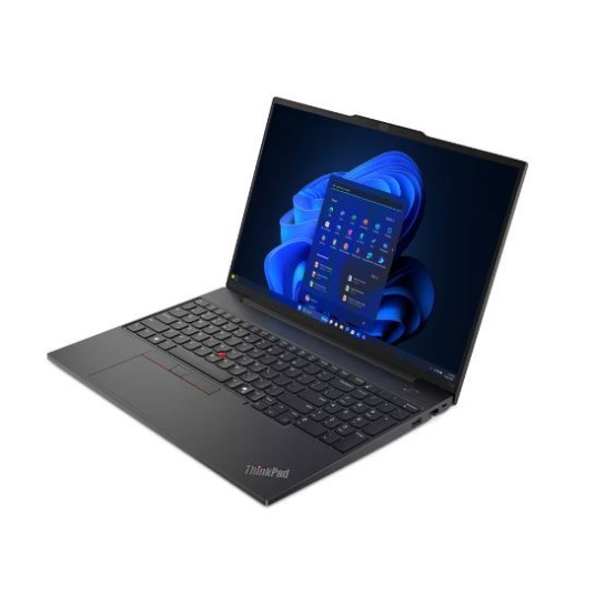 Kannettava tietokone ThinkPad E16 G2 21M5002CPB W11Pro 7735HS/16GB/512GB/AMD Radeon/16.0 WUXGA/Musta/1YR Premier Support + 3YRS OS + CO2 Offset