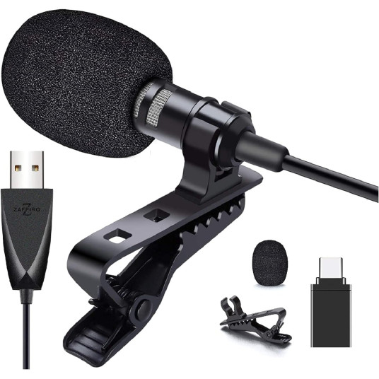 ZAFFIRO USB Lavalier-mikrofoni