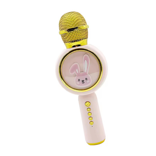 RoGer X6 Baby Rabbit Lasten karaokemikrofoni Bluetooth / SD-kortti