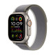 Älykello Apple Watch Ultra 2 GPS + Cellular, 49mm Titanium Case with Green/Grey Trail Loop - S/M MRF33UL/A