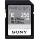 Sony SF-E256 256 Gt, SDXC, Flash-muistiluokka 10