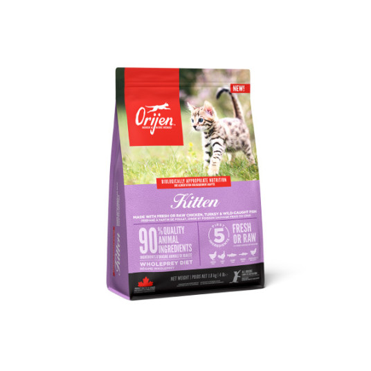 Orijen Kitten kuivaruoka kissoille 1,8 kg